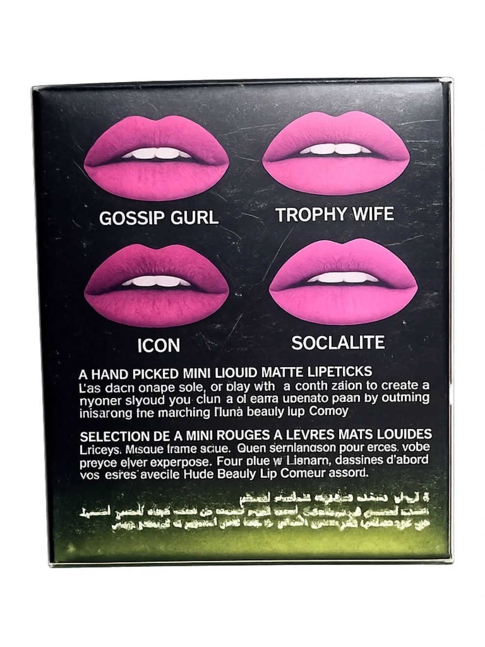 HUDA BEAUTY The Pink Edition Liquid Matte Minis – Rose Pink Quartet